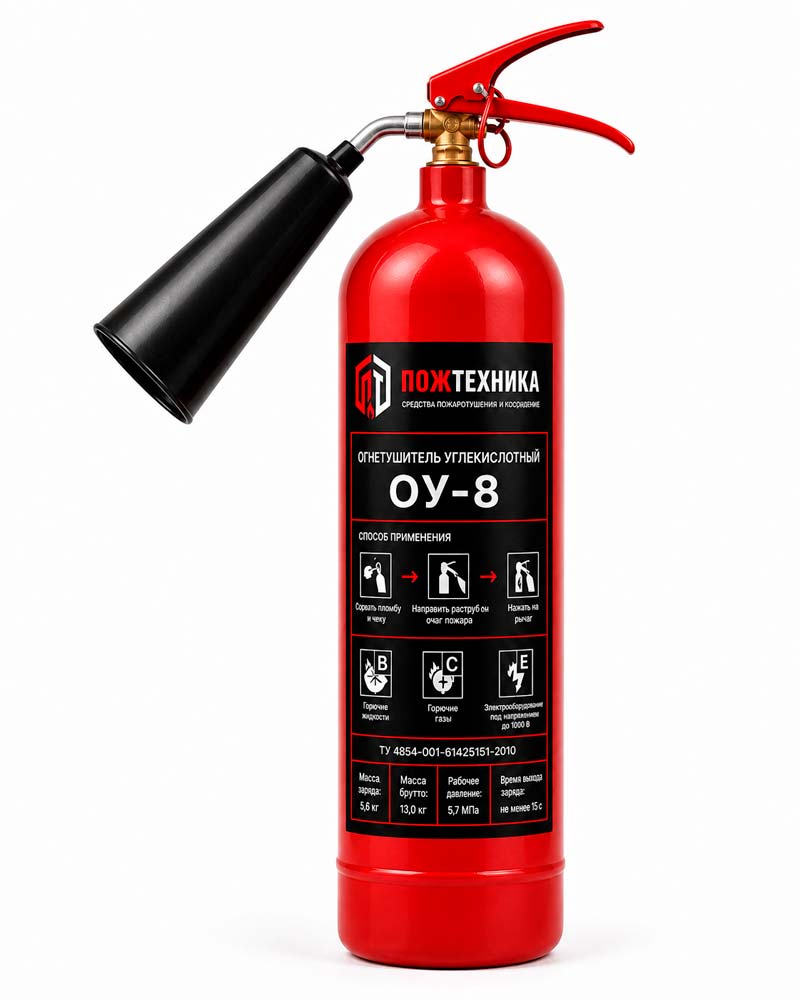 ОГНЕТУШИТЕЛЬ ОУ-8